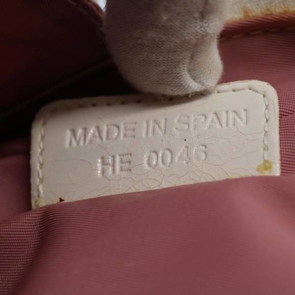 Christian Dior Trotter Canvas Pouch Pink Auth yk8940 - Picture 12 of 16